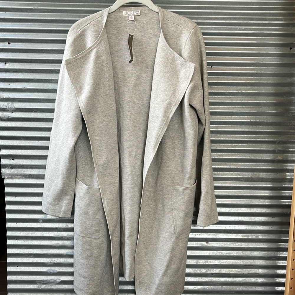 Brand New J.Crew Women’s Sweater Jacket – Size M (Oversized Fit)